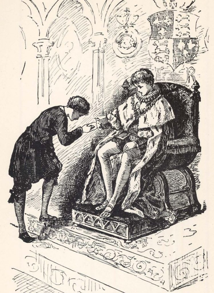 Prosperity Engine: Prince Edward VI in 1545, illustrating Mark Twain's Prince and the Pauper (1899)