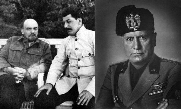 Leftist Corruption: Lenin and Stalin, plus Mussolini