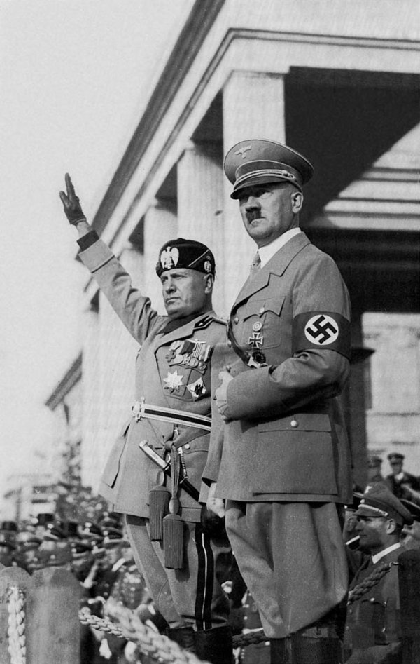 Leftist Corruption: Mussolini and Hitler