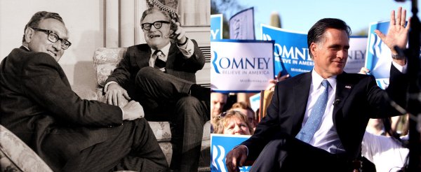 Leftist Corruption: Leftists hiding on the Right, RINOs Kissinger, Nelson Rockefeller and Mitt Romney